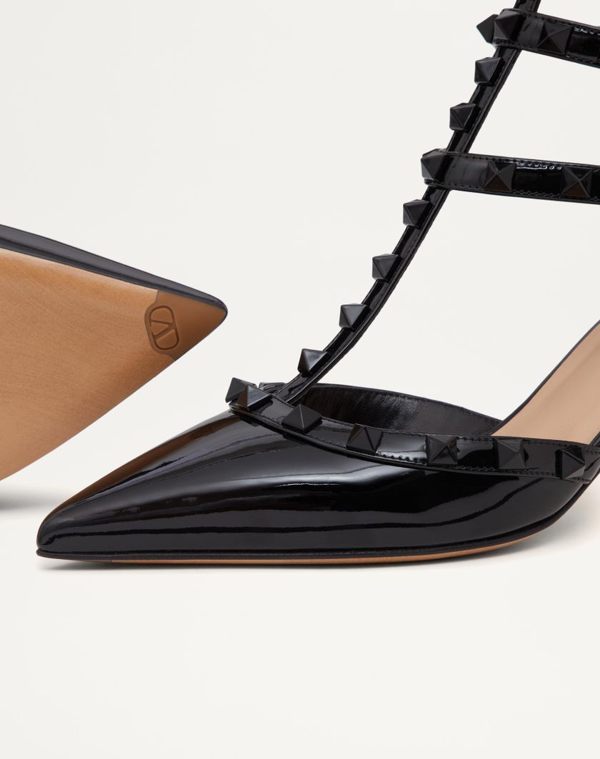 PATENT ROCKSTUD PUMPS WITH MATCHING STRAPS AND STUDS 65 MM - Image 2